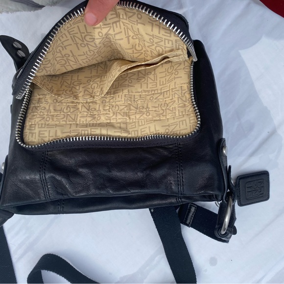 Ellington Black Italian Leather purse - Picture 3 of 3